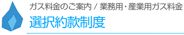 選択約款制度