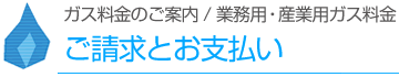 ご請求とお支払い